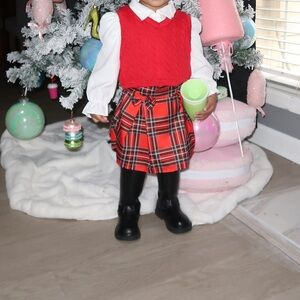 Toddler 3 piece skirt set.